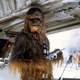 Chewbacca durante el rodaje de Star Wars: Episodio V - El Imperio Contraataca. Imagen: Lucasfilm